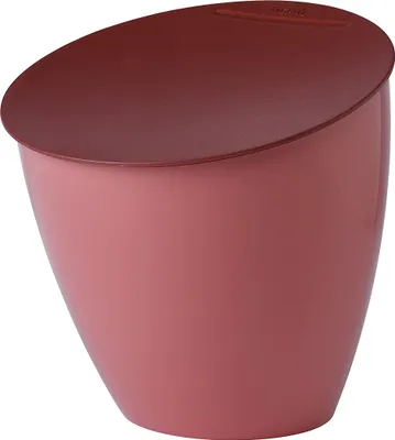 Produktbild von Mepal - Küchenabfalleimer Calypso - Kleiner Mülleimer mit Deckel - Komposteimer Küche - Ideal für die Küchenorganisation - Küchenhelfer und Spülmaschinenfest - 2200 ml - Vivid mauve