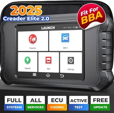 Immagine prodotto di Scanner OBD2 - Dispositivo di diagnostica - Lettore di codici di errore - Scanner di codifica ECU - Strumento di diagnostica per auto