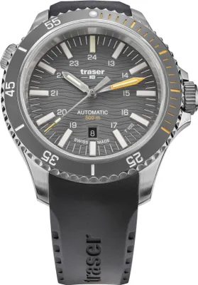 Produktbild von Traser H3 110330 P67 Diver Automatik T100 Grey Herrenuhr 46mm 50ATM