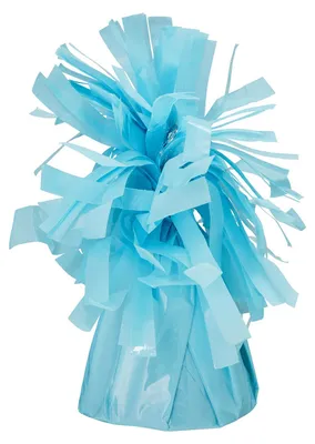 Ballongewicht für Helium 7cm Blau 4er Set