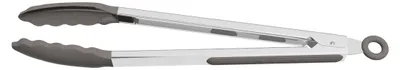 Multifunktionale Küchenzange 34 cm Silikon grau