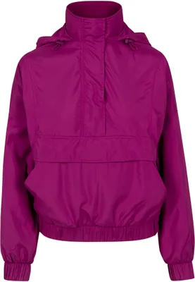 Produktbild von Urban Classics Ladies - PULL OVER Panel Jacke violett - M