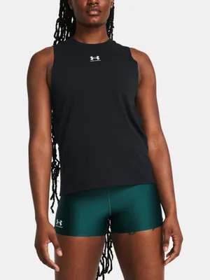 Produktbild von Under Armour Campus Muscle Tank-Schwarz 1383659-001__MD