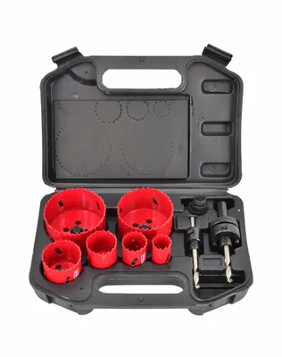 Zdjęcie produktu dla Awtools komplet otwornic bimetalowych 8 elem. 22-73mm