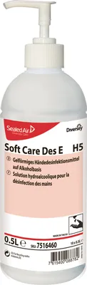 Produktbild von Desinfektionsmittel Soft Care 0,5l m.Alkohol