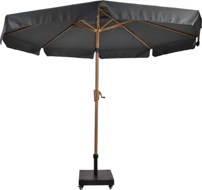 Productafbeelding van Parasol Libra houtlook grijs maat: 3 meter