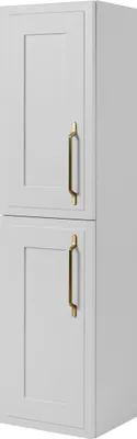 Produktbild von Badezimmerschrank im klassischen Stil, weiß, 35 x 136 x 25 cm