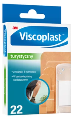 Productafbeelding van Viscoplast Reisset Pleisters, 22 stuks