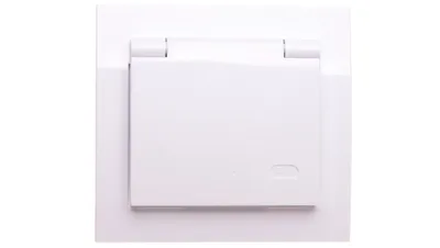 Obrázok produktu pre Ospel GPH-1WZ/00/w, Biela, IP44, 16 A, 88 mm, 45 mm, 83 mm