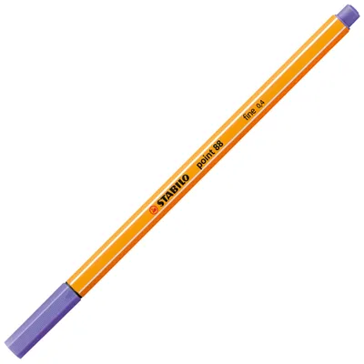 Produktbild von Fineliner - STABILO point 88 - Einzelstift - flieder