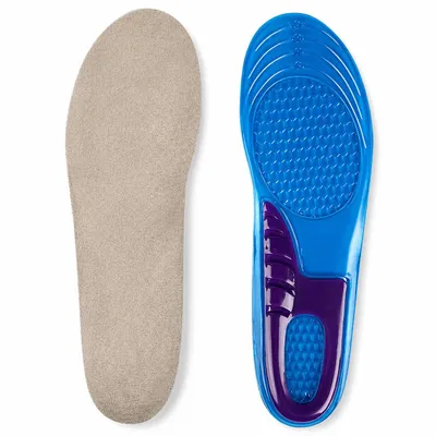 Produktbild von COOL-i® Gel-Einlegesohlen – Orthopädische Schuheinlagen mit Stoßdämpfung – Weich & Bequem für Ferse, Fersensporn & müde Füße – Waschbar, Größe M