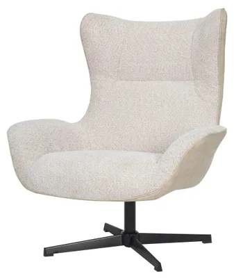 Produktbild von MASSIVMOEBEL24 Ohrensessel 90x88x101 beige OSKAR #300