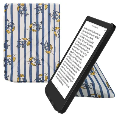 Produktbild von kwmobile Schutzhülle für Pocketbook Verse/Verse Lite/Pro/Color/Vivlio Light HD Hülle - Kunstleder Case - eReader Klapphülle mit Auto Sleep Funktion -