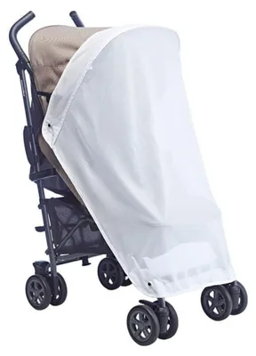 Zdjęcie produktu dla Easywalker Moskitiera do Wózka Spacerowego Biała - Ochrona przed Owadami i UV