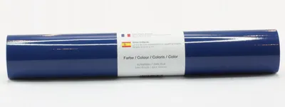 Produktbild von Kreativplotter Vinylfolie glänzend DUNKELBLAU 30,5x300 cm