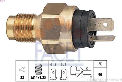 Produktbild von FACET 7.3541 Kühlmitteltemperatursensor für VOLVO 440 K (445) 460 L (464)