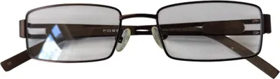 Produktbild von Fossil Korrektionsfassung Brille Metall Braun 51/17/140 - OF1159200