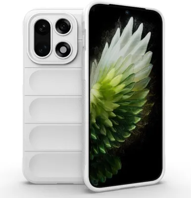 Produktbild von Mobigear Bumpy  OnePlus 15 Hülle Flexibles TPU Backcover - Weiß