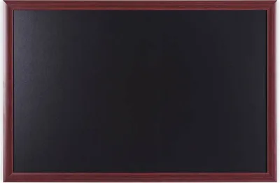 Produktbild von Bi-Office Kreidetafel Rahmen in Kirschoptik 900 x 600 mm