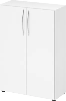 Produktbild von bümö basic Aktenschrank - 3 Ordnerhöhen - Nachbildung: Weiß
