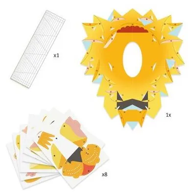 Produktbild von Djeco Kinderzimmermöbel-Dekoration „König der Löwen“.