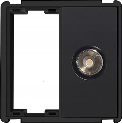 Produktbild von TV-Modul Wandsteckdosensystem RTX SH schwarz