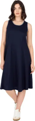 Produktbild von Damenkleid aus Viskosemix – ärmellos
