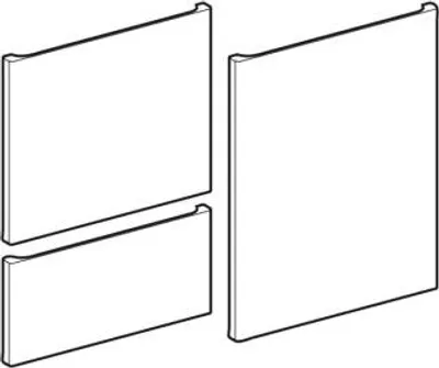 Produktbild von Geberit 245060JR1 Schublade-/Front Set für Renova Plan