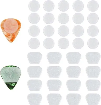 Produktbild von Gitarrenspielhilfen - Griffstabilisatoren - Silikon - 36 Stücke - Transparenz