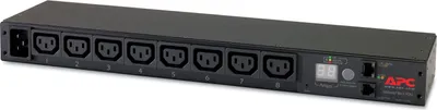 Obrázek produktu pro APC AP7821B, Měřené, 0U/1U, Horizontání/vertikální, Černá, 8 AC zásuvky / AC zásuvek, C13 rozdvojovač
