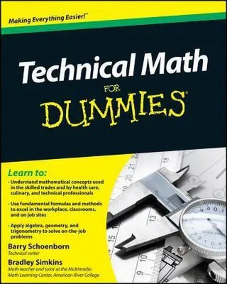 Produktbild von Technical Math For Dummies