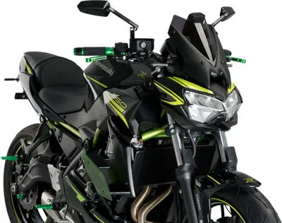 Obrázek produktu pro PUIG naked sport kouřová tmavá clona pro Kawasaki z650