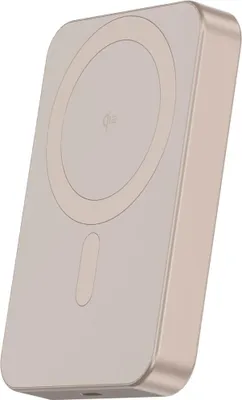 Zdjęcie produktu dla Decoded, ultraszczupła magnetyczna powerbank 10000 mAh MagSafe Qi2 aluminium, różowa