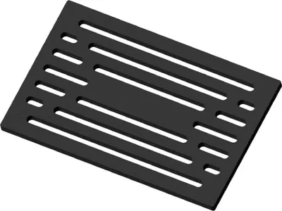 Produktbild von Kaminrost / Ascherost 233x150x8mm passend für Drooff**