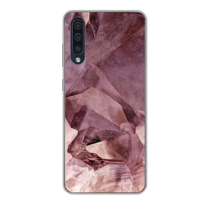 Produktbild von MuchoWow® Handyhülle Schutzhülle Hülle für Samsung Galaxy A50 Kristalle - Natursteine - Edelsteine und Mineralien Silikon Softcase Handy Hülle - Mobiltelefonhülle
