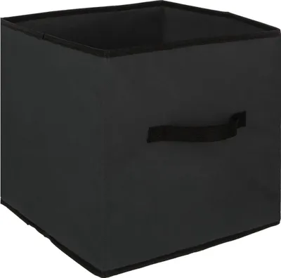 Immagine prodotto di 5five Simply Smart Aufbewahrungskorb Mix N Modul Lane, Pappe, PP-Kunststoff, Schwarz, 31 x 31 cm, 130060