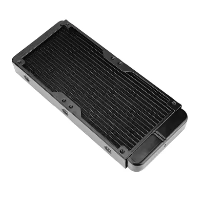 Image de Refroidisseur à eau en aluminium G4/1 de 240 mm pour CPU avec dissipateur thermique à LED