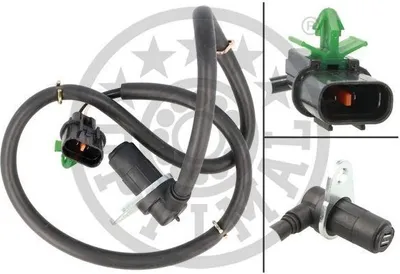 Produktbild von OPTIMAL ABS Sensor Raddrehzahl Hinten Rechts für MITSUBISHI PAJERO IV (V8W, V9W) 06-S786