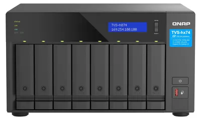 Produktbild von QNAP TVS-h874T - NAS-Server - 8 Schächte - SATA 6Gb/s