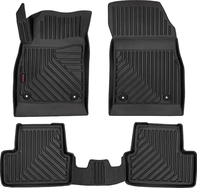 Immagine prodotto di Tappetini auto in gomma 3D Wielganizator per Chevrolet Cruze hatchback, berlina, station wagon (2008-2016) – neri, bordo alto, set 4 pz