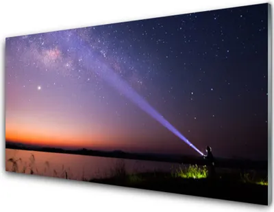 Produktbild von Acrylglasbilder 100x50 Wandbild Druck Himmel Meer Landschaft
