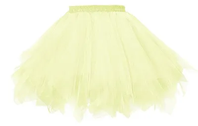 Produktbild von Karneval Erwachsene Damen 80's übergröße Tüllrock Tütü Röcke Tüll Petticoat Tutu