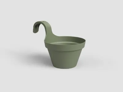 Obrázok produktu pre Artevasi Capri Balcony Single Pot, Zelená, 3,5 L, 305 mm, 200 mm, 280 mm, 4 kusov