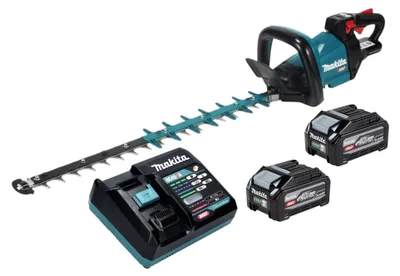 Produktbild von Makita UH 004 GU201 Akku Heckenschere 40 V max. 60 cm Brushless + 2x Akku 4,0 Ah + Ladegerät