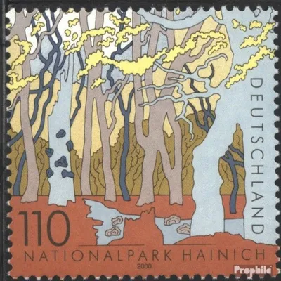 Produktbild von Briefmarken BRD (BR.Deutschland) 2000 Mi 2105 (kompl.Ausg.) gestempelt Nationalpark Hainich