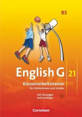 Immagine prodotto di English G 21. Ausgabe B 3. Klassenarbeitstrainer mit Lösungen und Audios Online