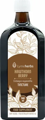 Obrázok produktu pre Tinktúra z plodov hlohu 1:5 (500 ml)