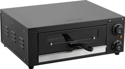 Obrázek produktu pro SucceBuy elektrická pec na pizzu, 30 cm stolní, 25-300 °C, 1450 W, pec na pizzu s regulací teploty a času a dvěma topnými trubkami, grilovací rošt, ideální pro kuchyně a restaurace