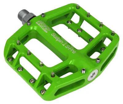 Produktbild von NC-17 Plattformpedal Sudpin I S-Pro, Alu, Präzisionslager, grün