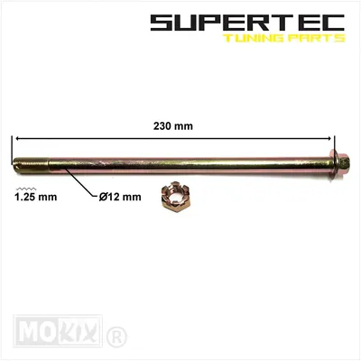 Produktbild von Hinterradachse für Honda MT/MB 230x12x1.25
